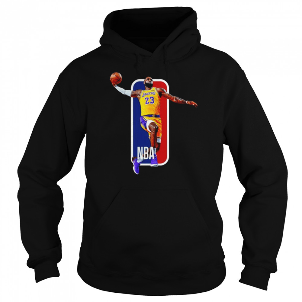 Los Angeles Lakers 23 Lebron James Nba Unisex Hoodie