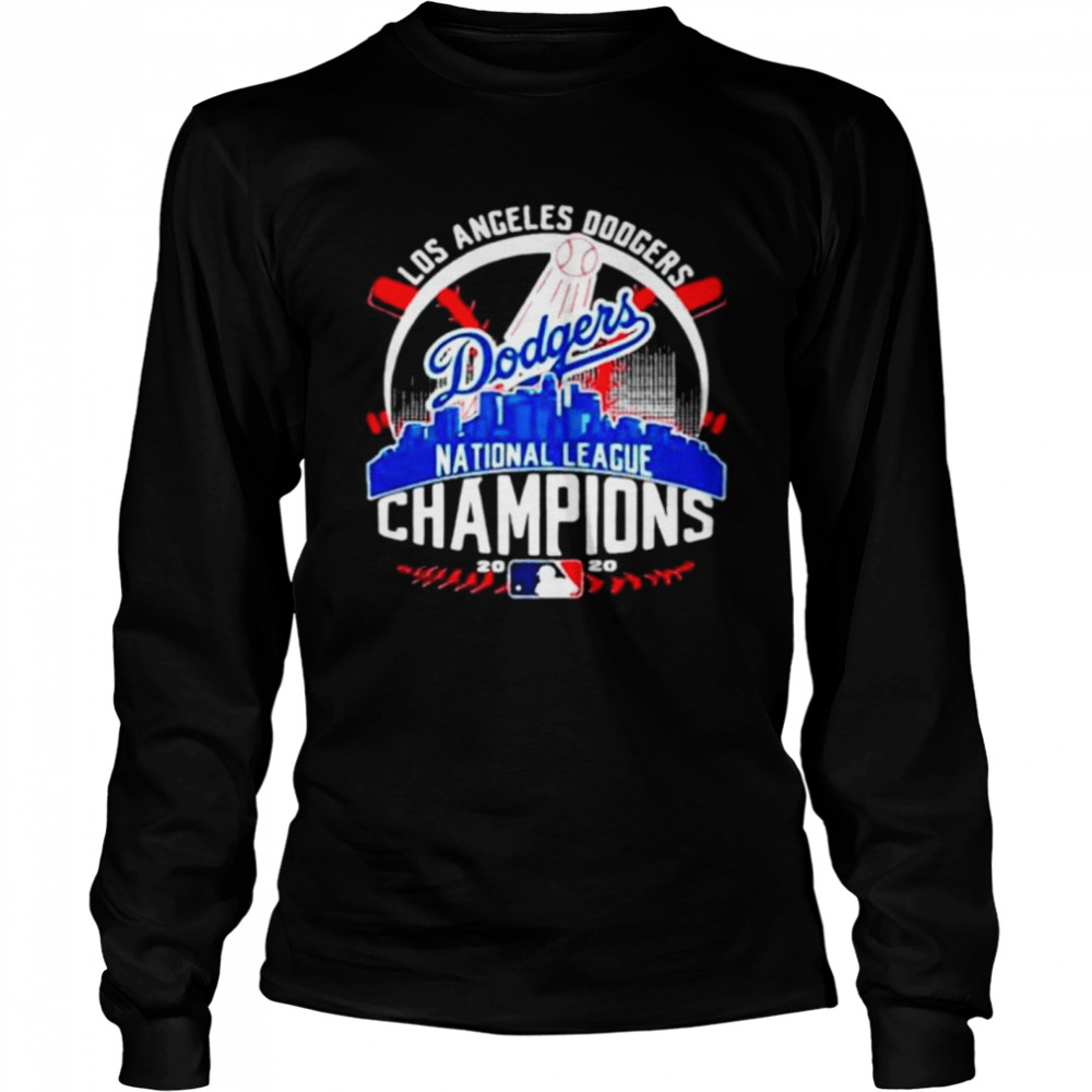 Los angeles dodgers dodgers national league champions 2020 Long Sleeved T-shirt