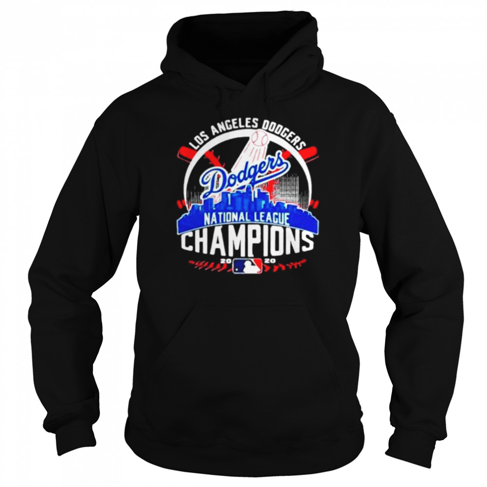 Los angeles dodgers dodgers national league champions 2020 Unisex Hoodie