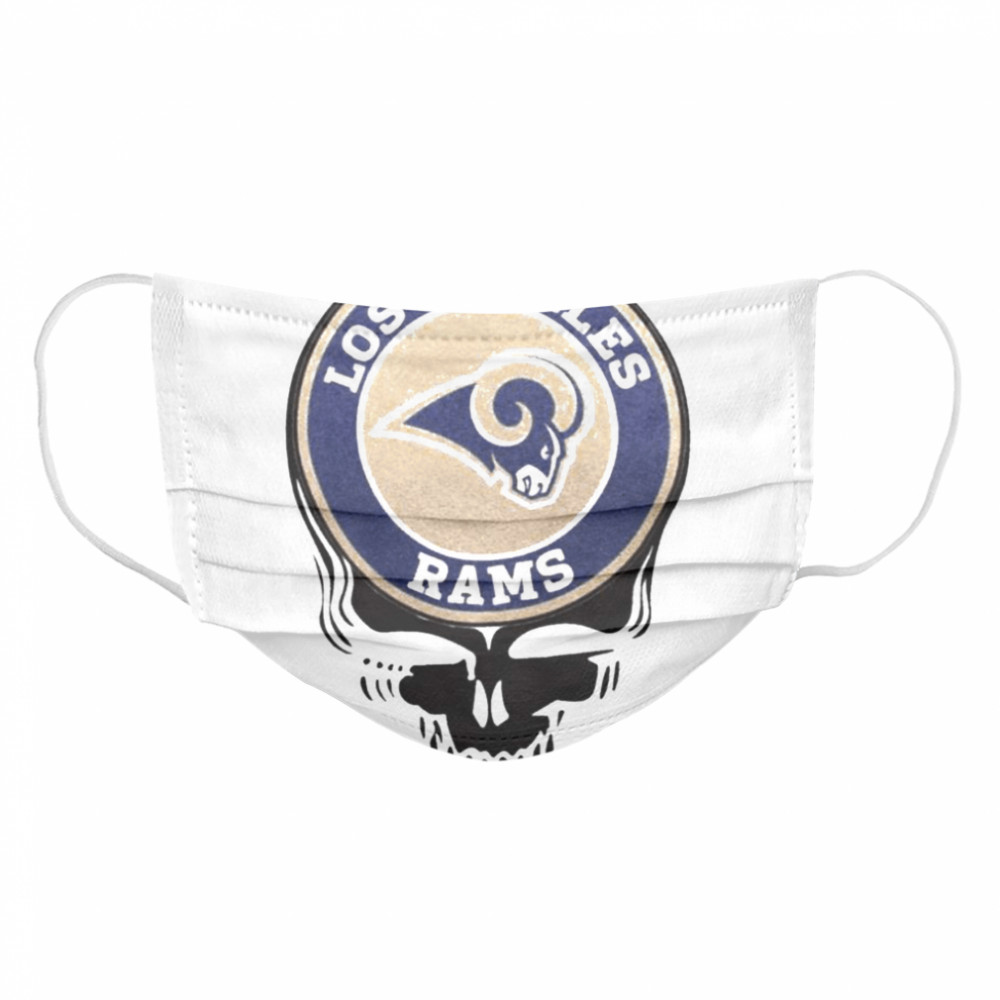 Los angeles rams football skull Cloth Face Mask