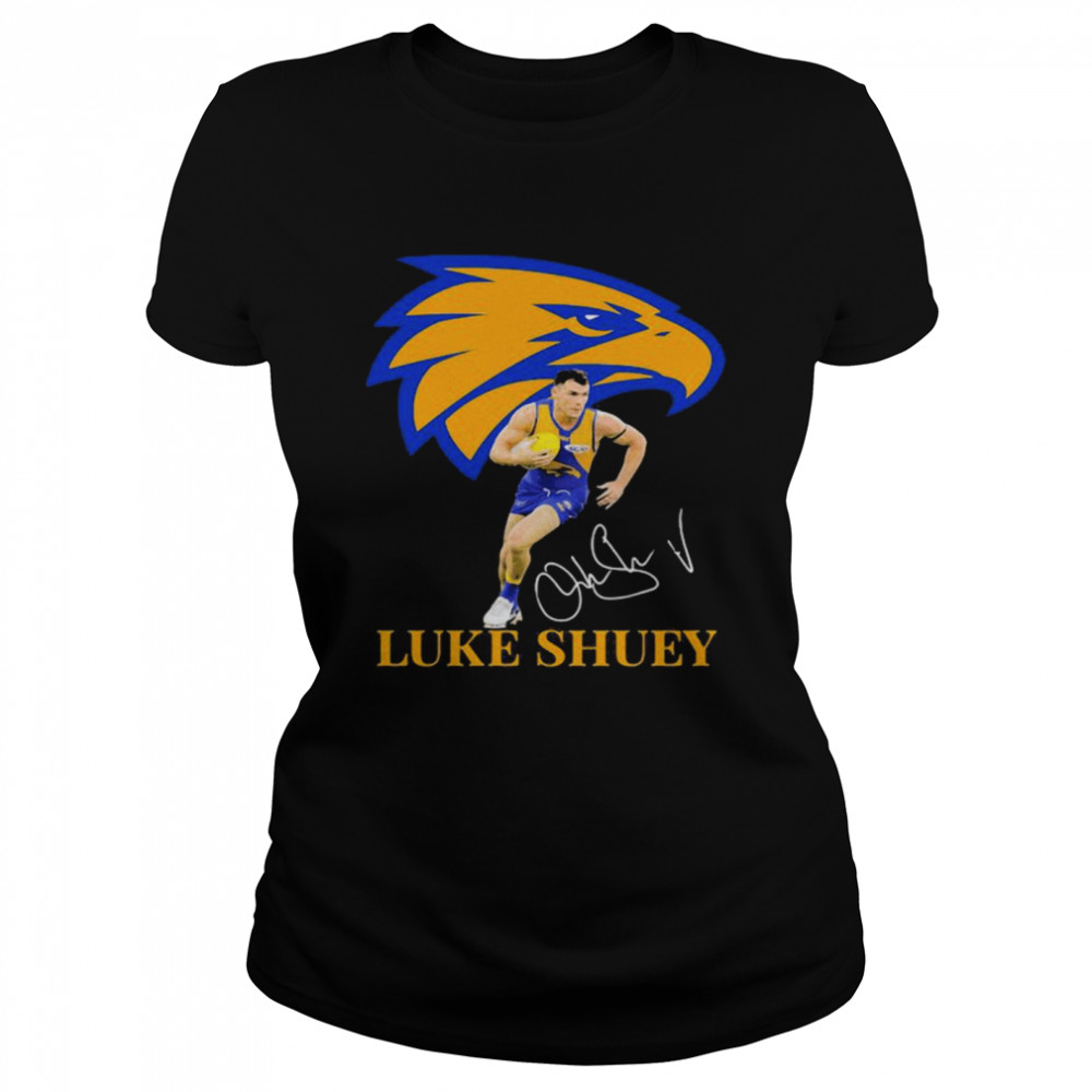 Luke Shuey Player Of Team Philadelphia Eagles Football Signature Classic Women's T-shirt