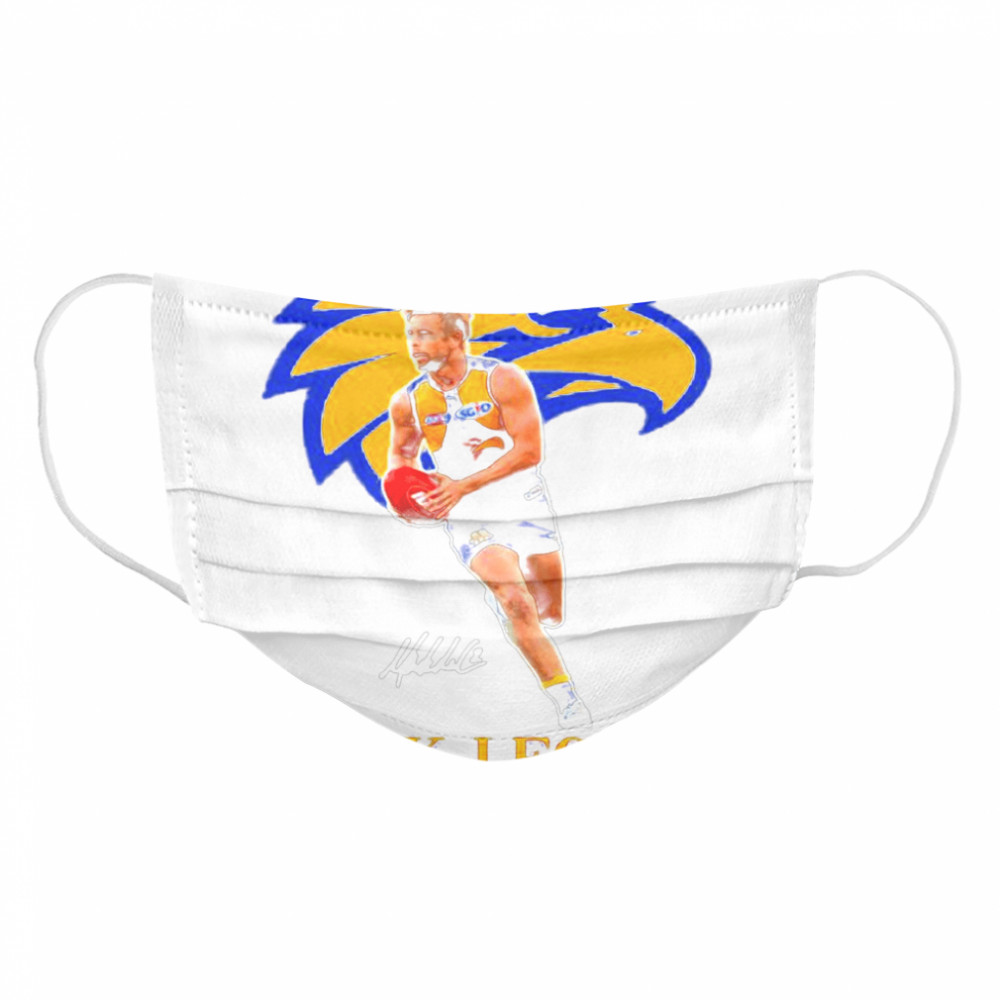 Mark Lecras Player Of Team Philadelphia Eagles Football Signature Cloth Face Mask