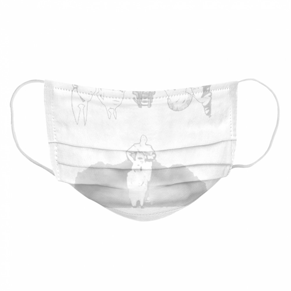 Mf doom kobe rbg and john lewis looking down stacey abrams Cloth Face Mask