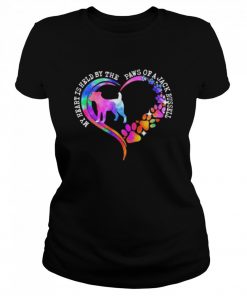 My heart is held by the paws of a jack russell 2021  Classic Women's T-shirt