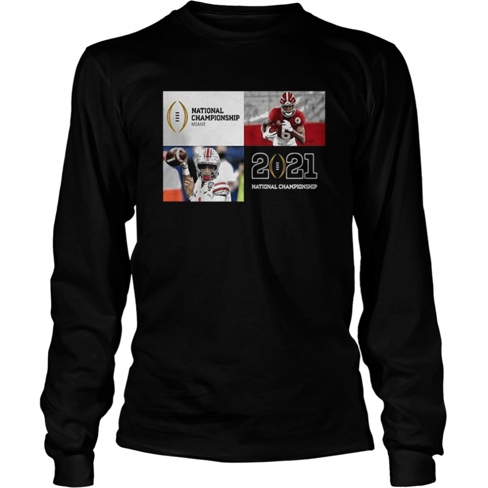 National Championship MIami 2021 National Championship Long Sleeved T-shirt
