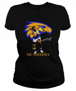 Nic Naitanui Player Of Team Philadelphia Eagles Football Signature  Classic Women's T-shirt