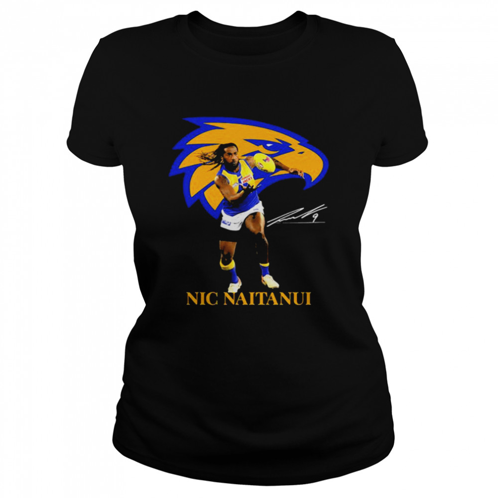 Nic Naitanui Player Of Team Philadelphia Eagles Football Signature Classic Women's T-shirt