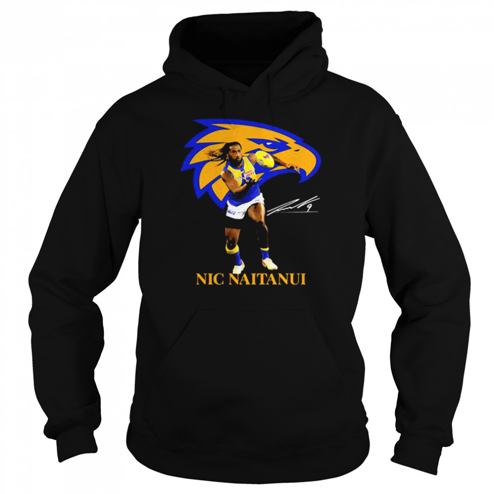 Nic Naitanui Player Of Team Philadelphia Eagles Football Signature Unisex Hoodie