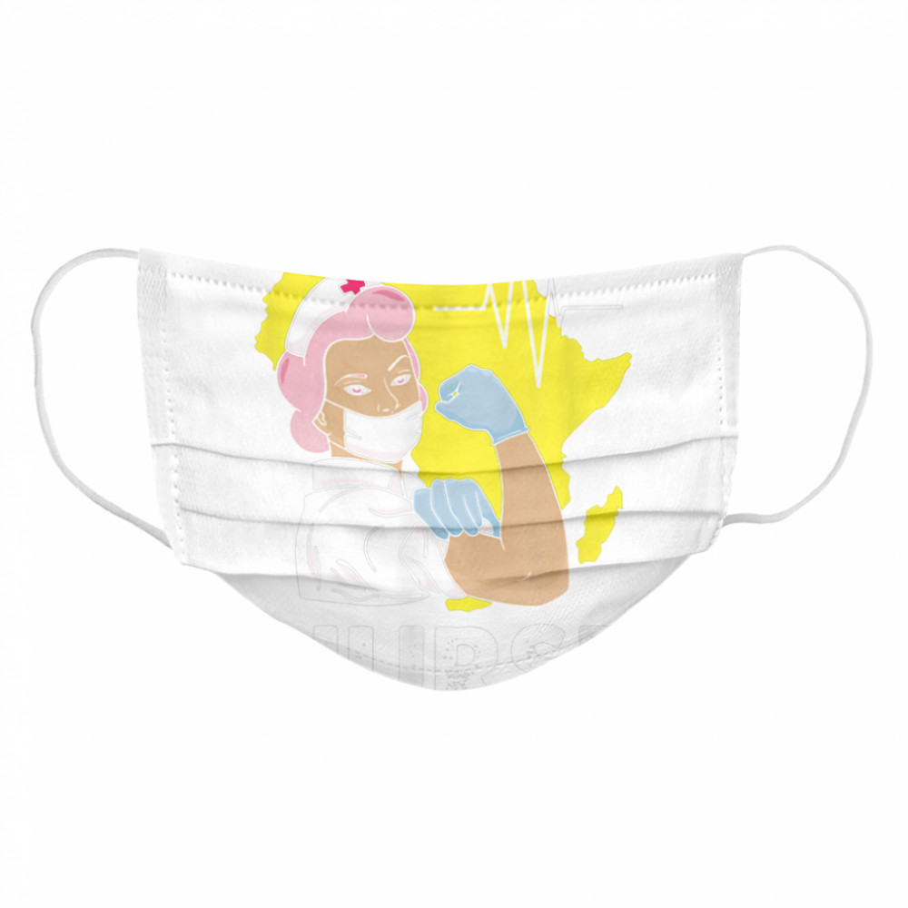 Nurse African American Nursing Practitioner Melanin Apparel Cloth Face Mask