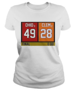 Ohio 49 Clem 28  Classic Ladies