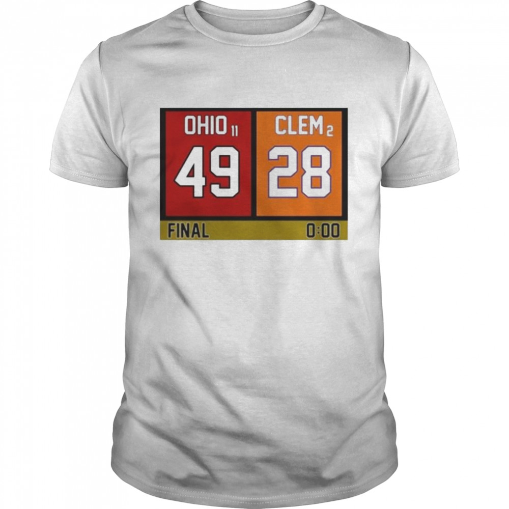 Ohio 49 Clem 28 shirt