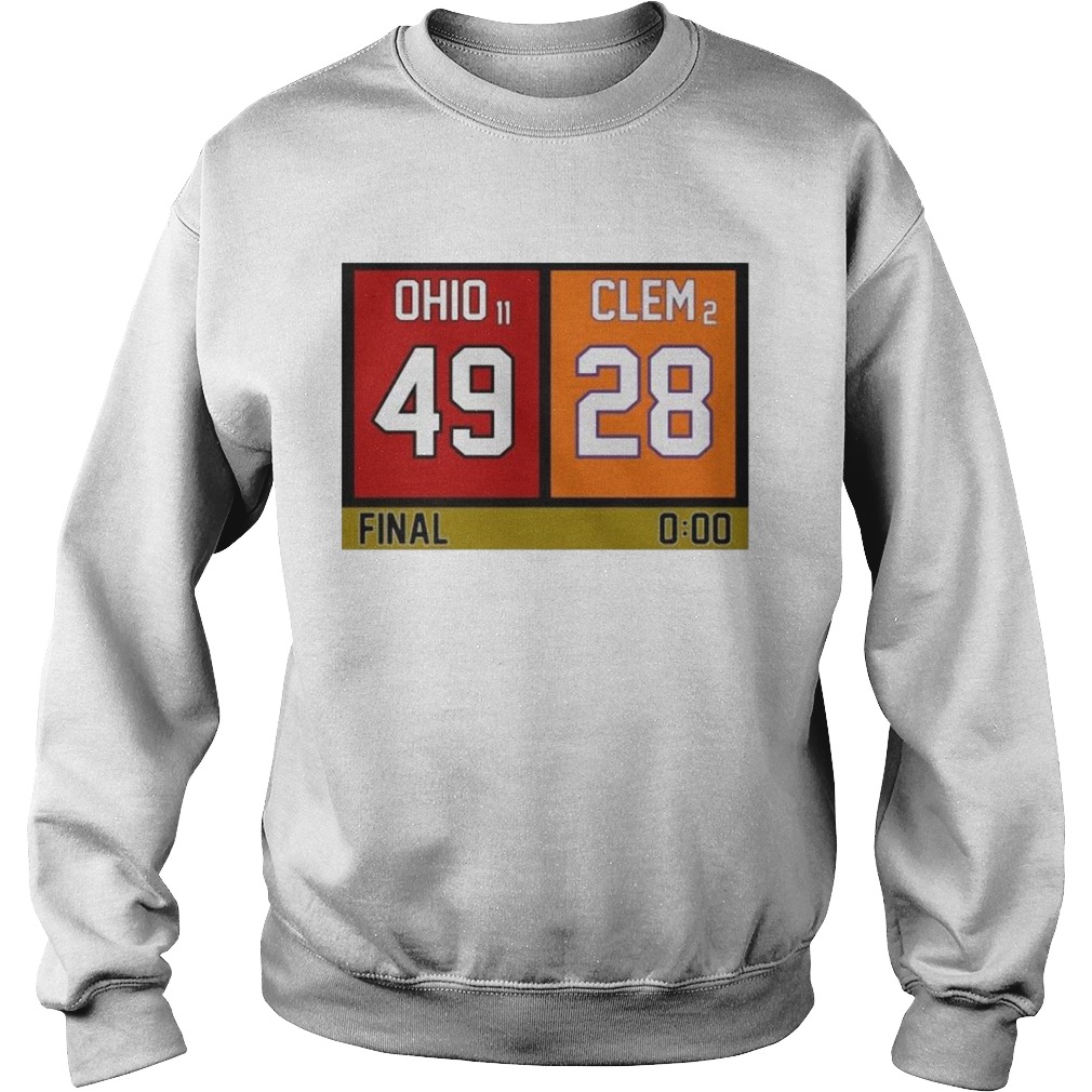 Ohio 49 Clem 28  Sweatshirt