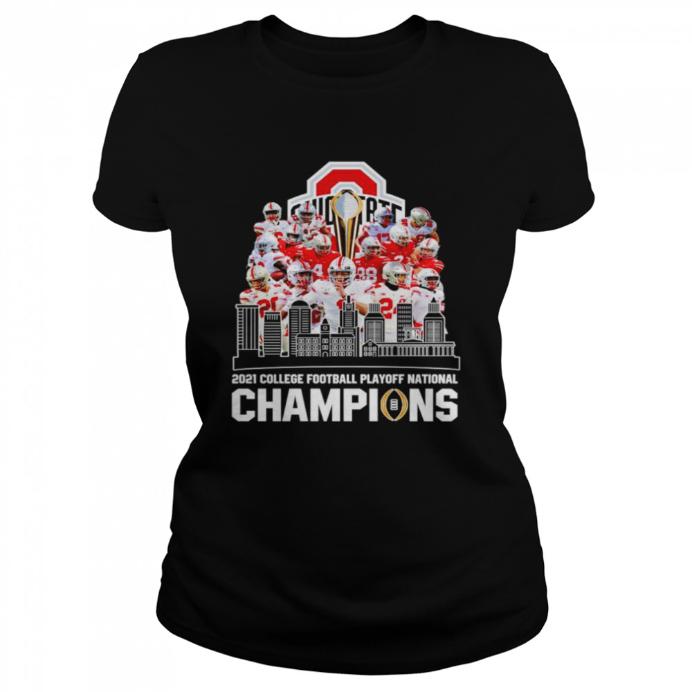 Ohio State Buckeyes 2021 college football playoff National Champions Ohio State 24 52 Alabama Classic Women's T-shirt