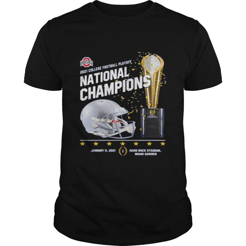 Ohio State Buckeyes 2021 college football playoff National Champions Ohio State 24 52 Alabama Hard Rock Stadium Miami Garden shirt