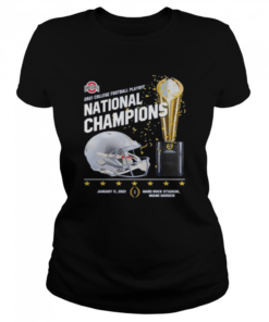 Ohio State Buckeyes 2021 college football playoff National Champions Ohio State 24 52 Alabama Hard Rock Stadium Miami Garden  Classic Women's T-shirt