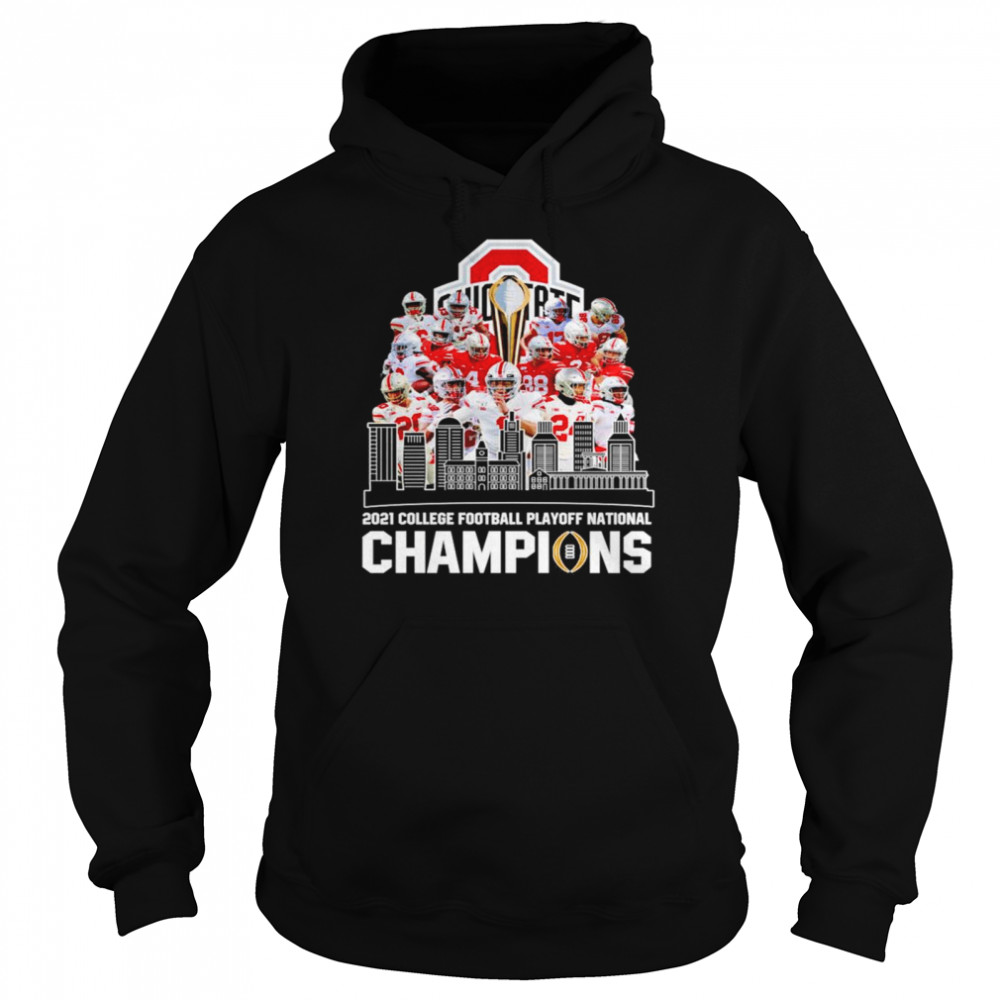 Ohio State Buckeyes 2021 college football playoff National Champions Ohio State 24 52 Alabama Unisex Hoodie