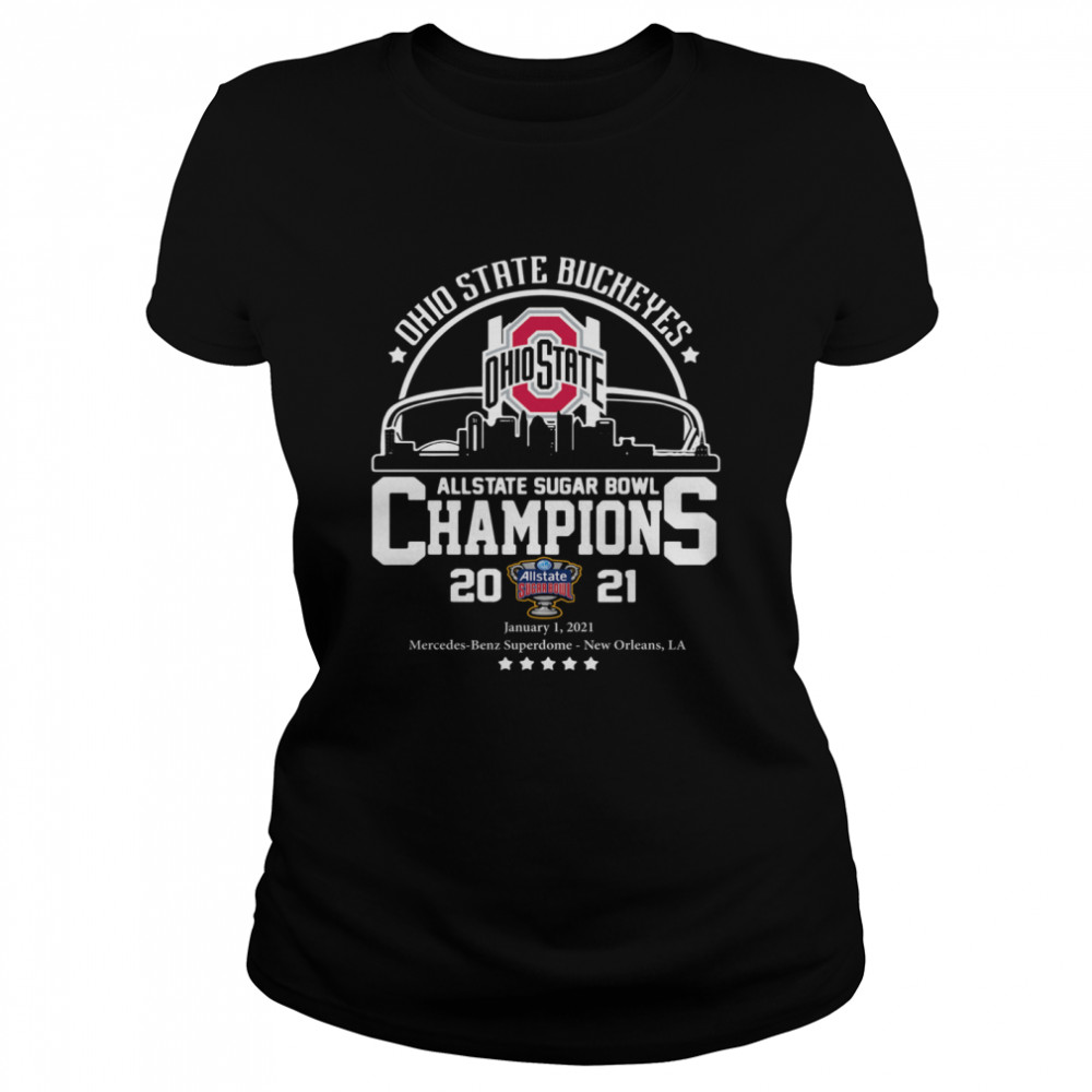 Ohio State Buckeyes allstate sugar bowl Champions 2021 Classic Women's T-shirt