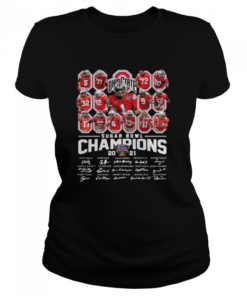 Ohio State sugar bowl Champions 2021 signatures  Classic Women's T-shirt