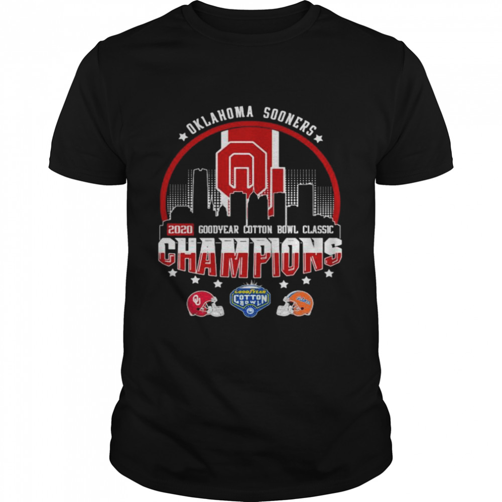 Oklahoma Sooners 2020 Goodyear Cotton Bowl Classic Champions shirt