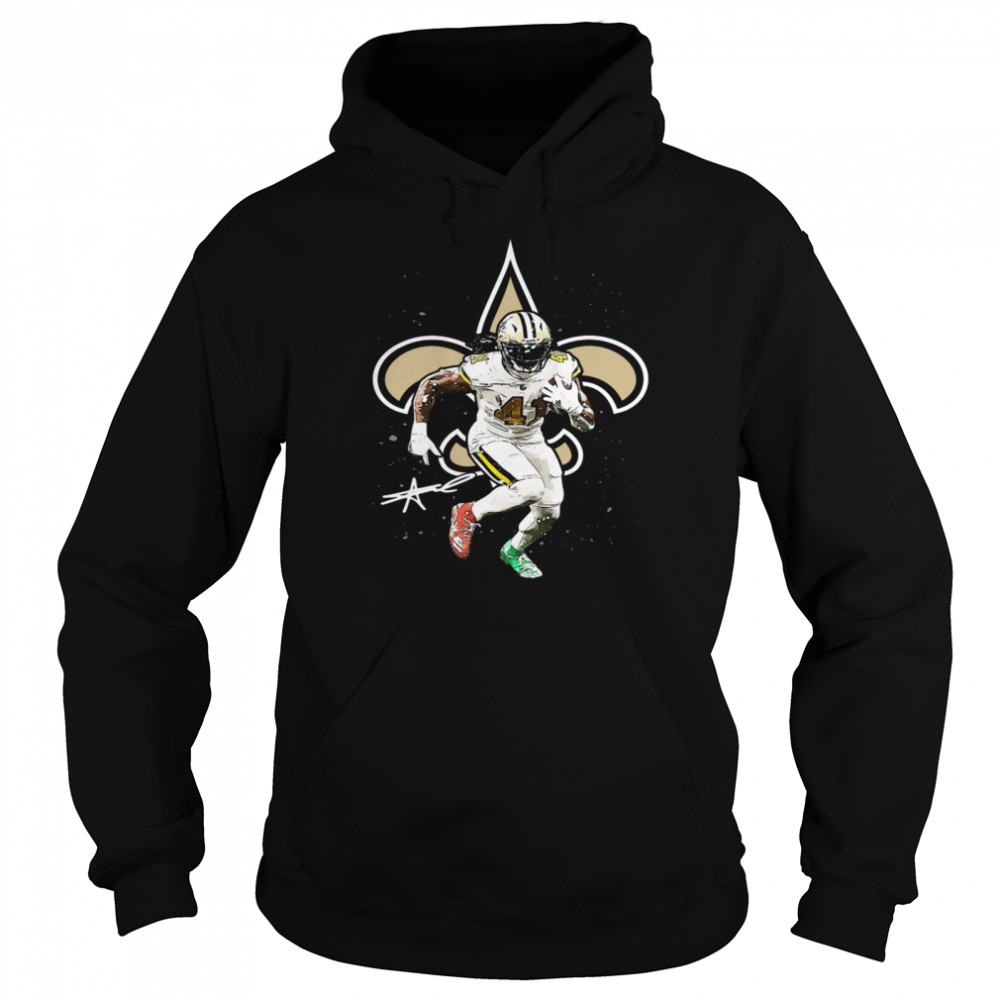 Orleans Saints Roman Harper signature Unisex Hoodie