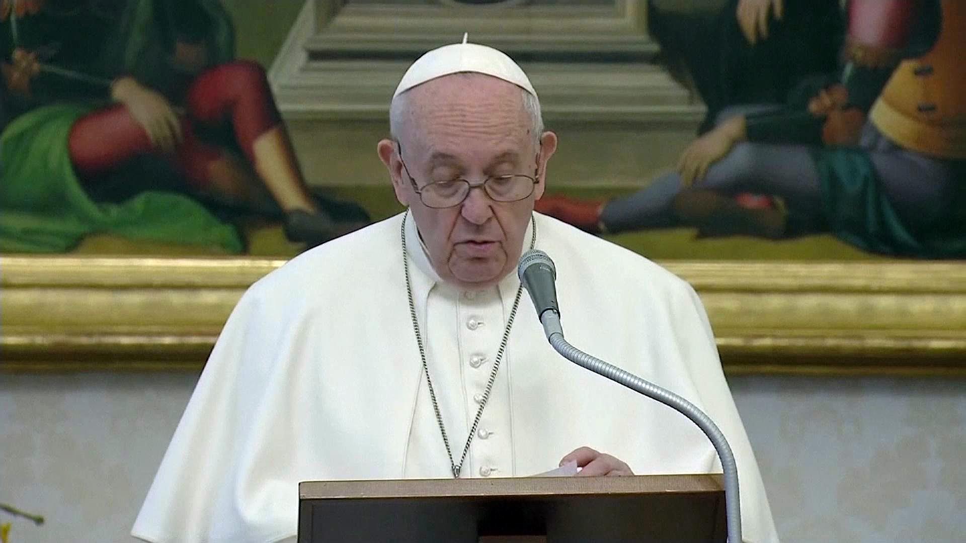 Pope Francis prays for dead in Capitol rioting appeals to U.S. to protect democracy