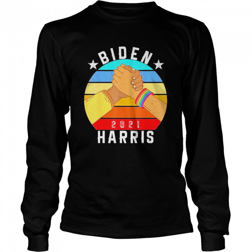 President 46TH Biden And Harris Vintage 2021 Long Sleeved T-shirt