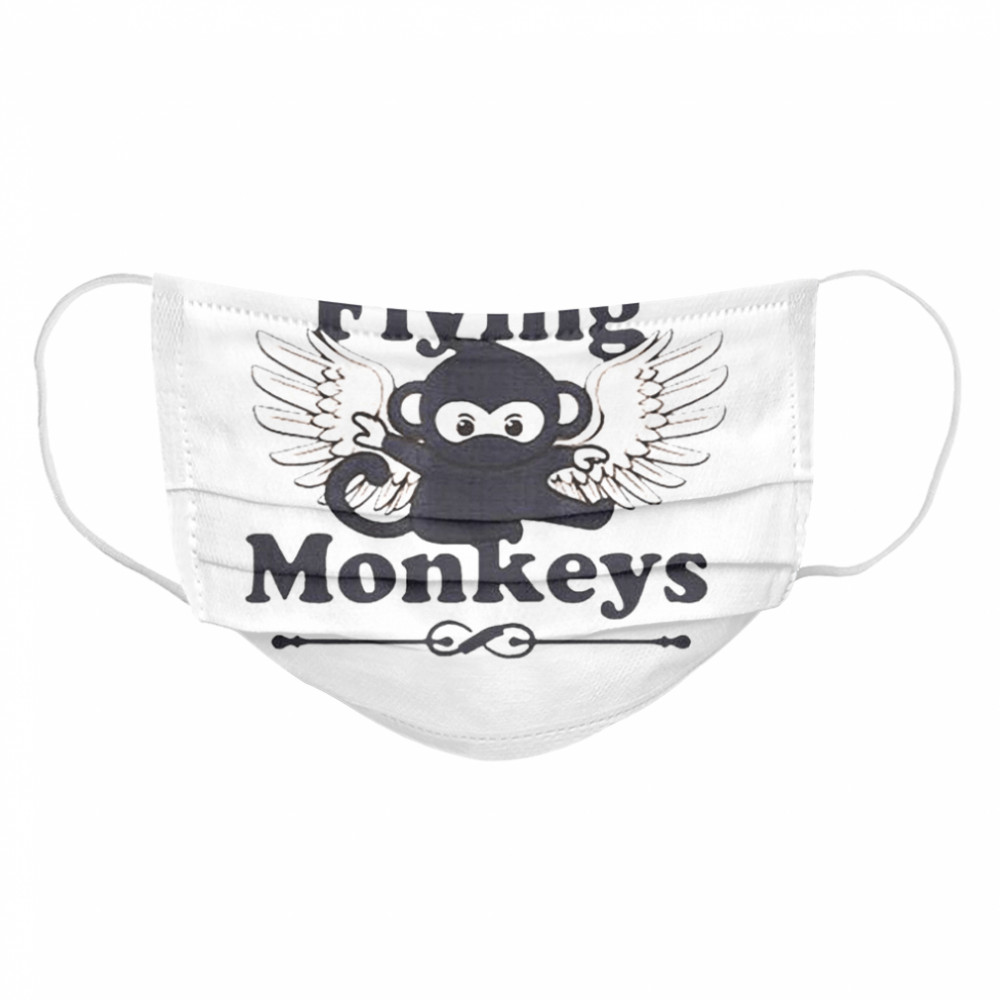Protected By Flying Monkeys Ninja Cloth Face Mask