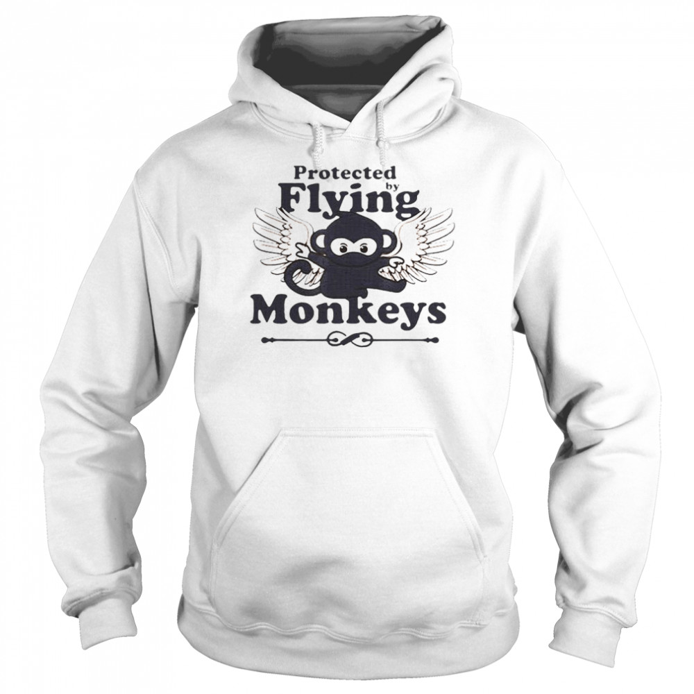 Protected By Flying Monkeys Ninja Unisex Hoodie