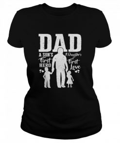 Proud Dad Of Twins Shirts Best Fathers Day  Classic Women's T-shirt