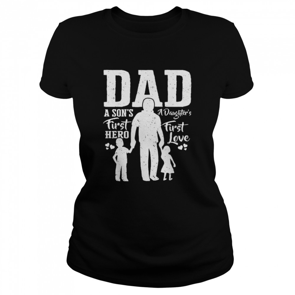 Proud Dad Of Twins Shirts Best Fathers Day Classic Women's T-shirt