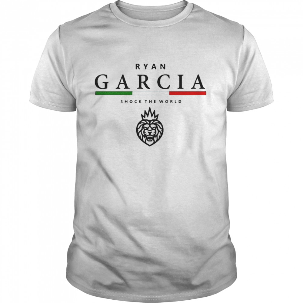 Ryan Garcia Shock The World shirt