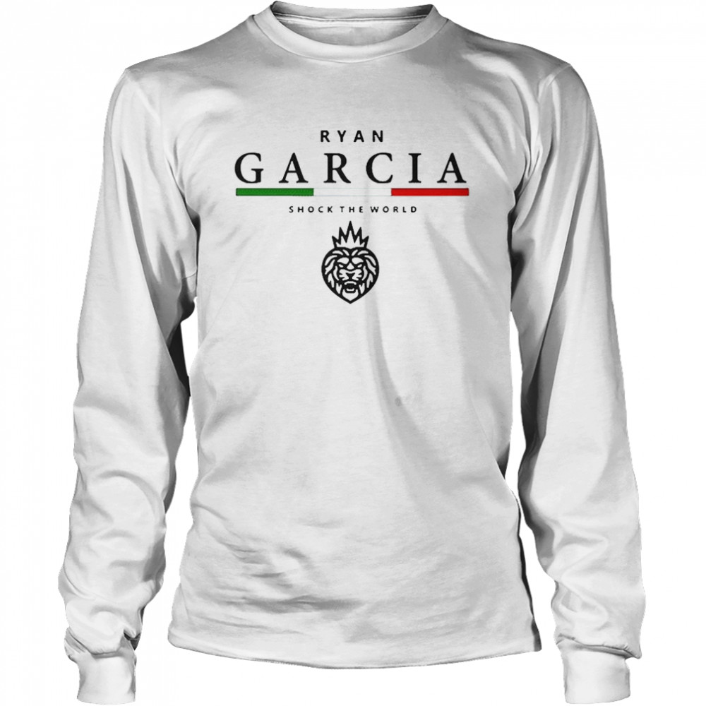 Ryan Garcia Shock The World Long Sleeved T-shirt