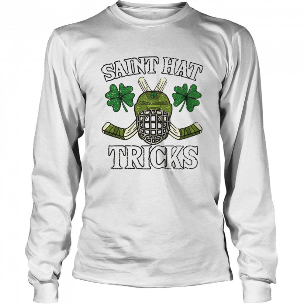 Saint hat tricks t Long Sleeved T-shirt