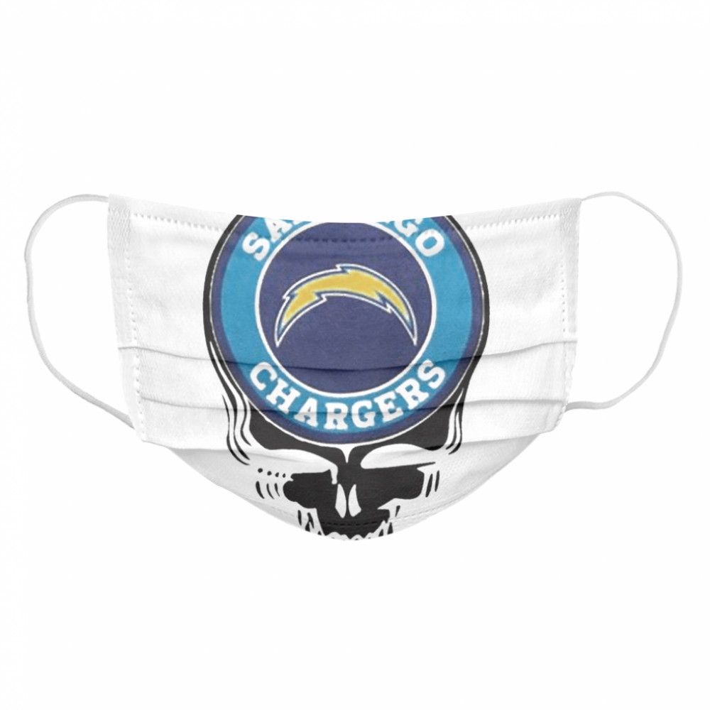 San diego chargers football skull Cloth Face Mask