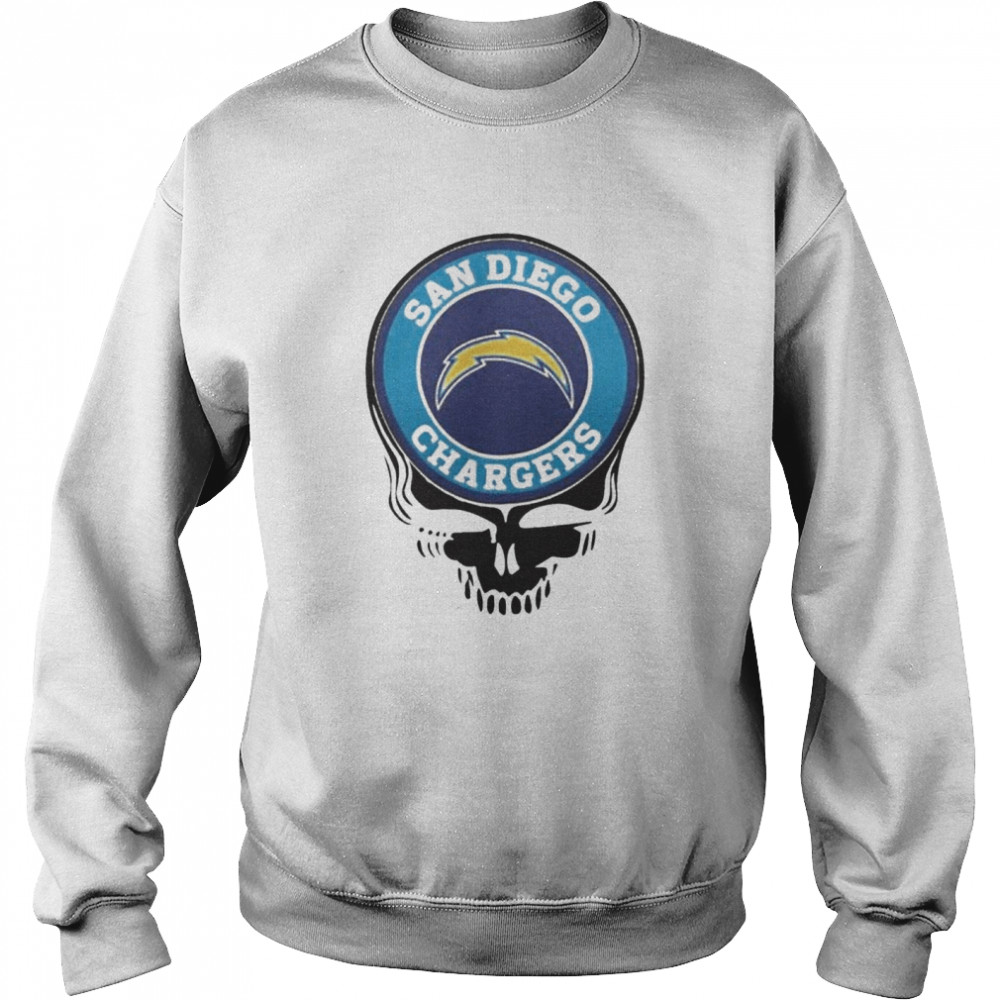 San diego chargers football skull Unisex Sweatshirt