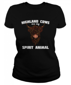 Scottish Highland Cattle Animals Cow Breeder  Classic Women's T-shirt