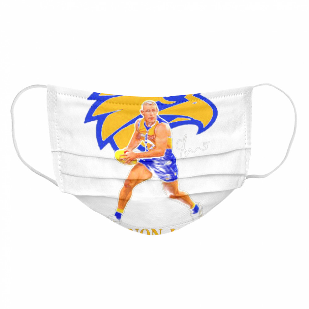 Shannon Hurn Player Of Team Philadelphia Eagles Football Signature Cloth Face Mask