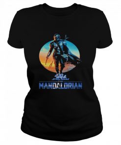 Signature Star Wars The Mandalorian Sunset  Classic Women's T-shirt