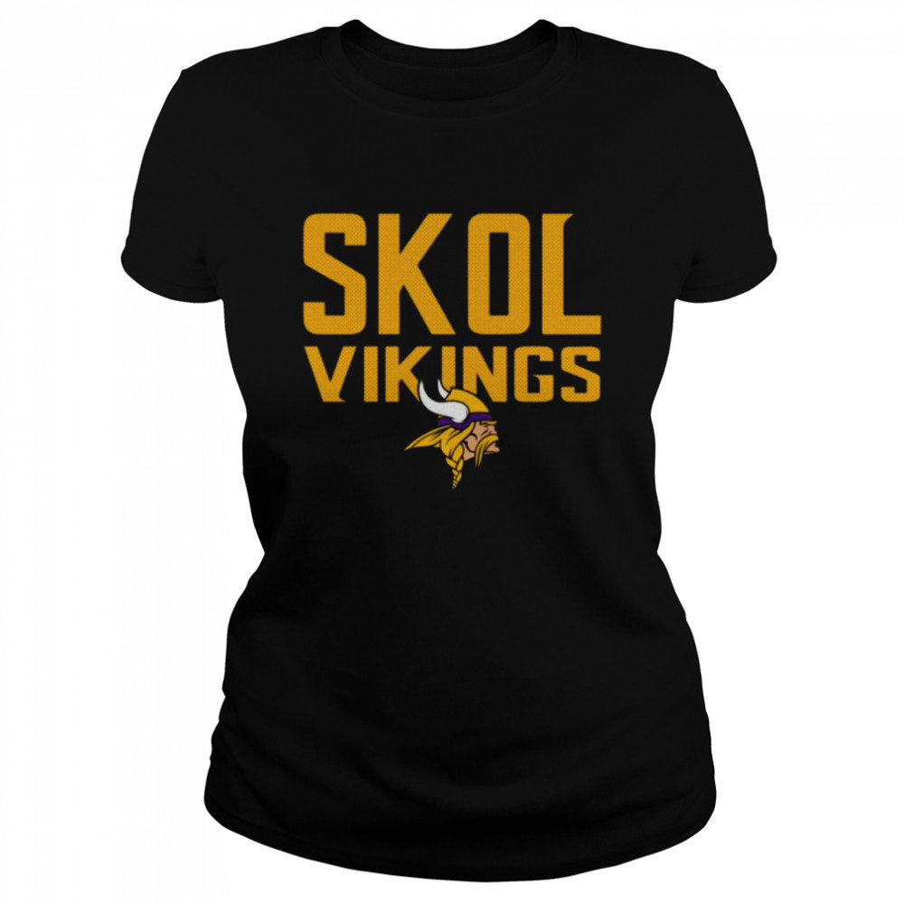 Skol Vikings Minnesota Vikings logo Classic Women's T-shirt