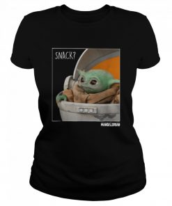 Snack Baby Yoda The Mandalorian Star Wars  Classic Women's T-shirt