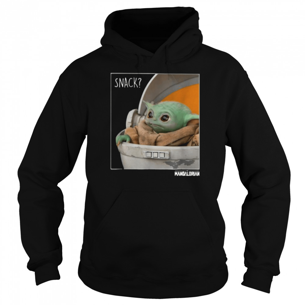 Snack Baby Yoda The Mandalorian Star Wars Unisex Hoodie