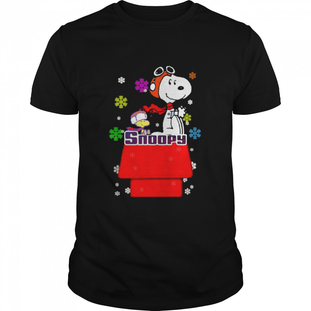Snoopy And Woodstock Merry Christmas shirt
