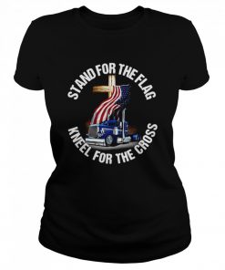 Stand For The Flag Kneel For The Croos  Classic Women's T-shirt