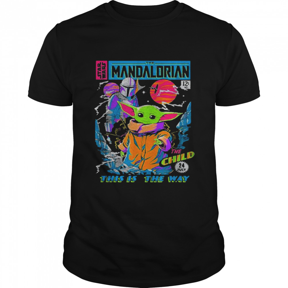 Star Wars The Mandalorian The Child Comic Book shirt
