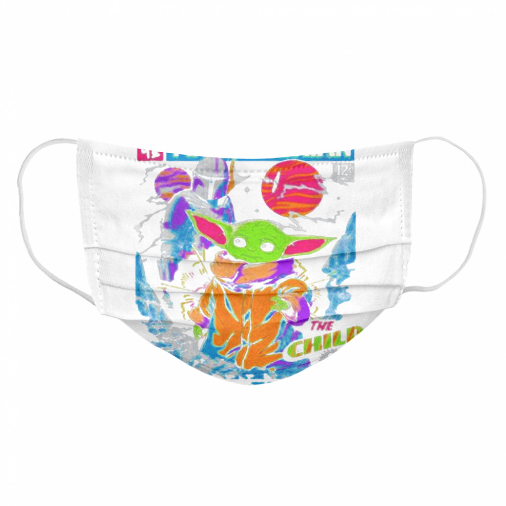 Star Wars The Mandalorian The Child Comic Book Cloth Face Mask