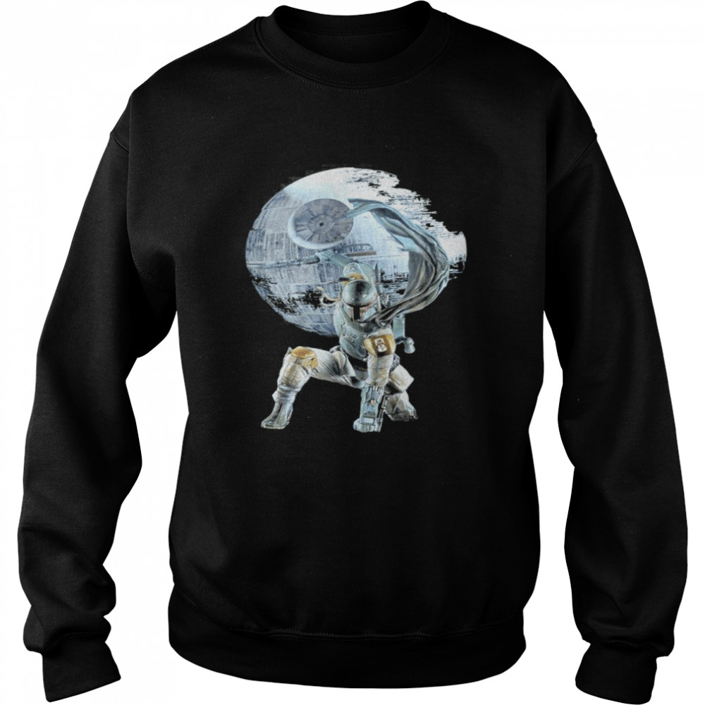 Star wars death star the mandalorian Unisex Sweatshirt