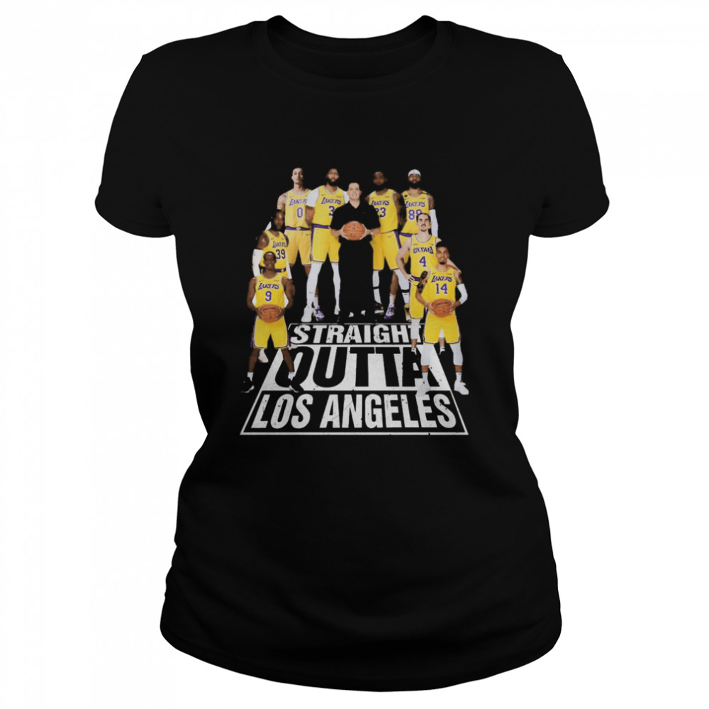 Straight Out Los Angeles Lakers Classic Women's T-shirt