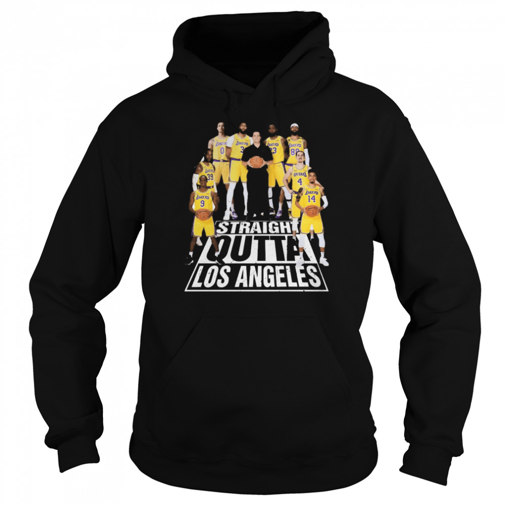 Straight Out Los Angeles Lakers Unisex Hoodie