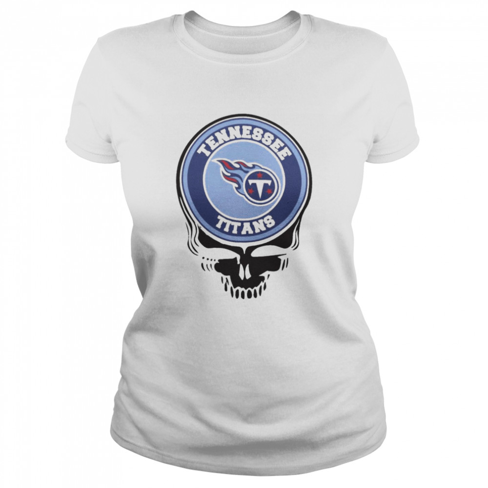 Tennessee titans football skull Classic Women's T-shirt