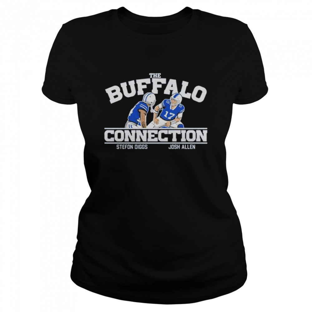 The Buffalo Connection Stefon Diggs and Josh Allen Classic Women's T-shirt